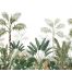 papier peint panoramique jungle blanc et vert olive grisé de ESTAhome
