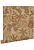 papier peint feuilles cervine et terracotta de ESTAhome