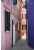 papier peint panoramique rue rose, violet et orange de ESTA home