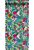 papier peint intissé XXL mandala de fleurs rose, vert, orange, violet et bleu de ESTAhome