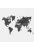 papier peint panoramique carte du monde vintage noir et blanc de ESTAhome