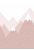 papier peint panoramique montagnes vieux rose de ESTAhome