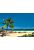papier peint panoramique Seychellen bleu de Komar