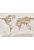 papier peint panoramique Earth Map beige de Komar