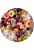 papier peint panoramique rond adhésif fleurs multicolore de Sanders & Sanders