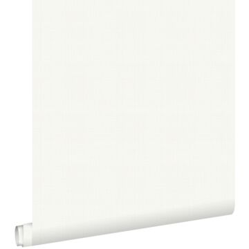 papier peint lin blanc de ESTAhome