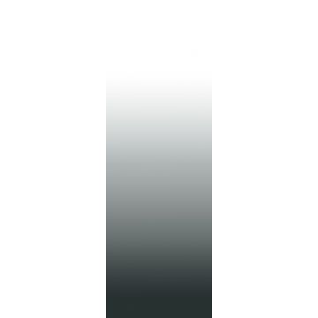 papier peint panoramique gradient de couleur dip-dye à hauteur de chambre noir et blanc de ESTAhome