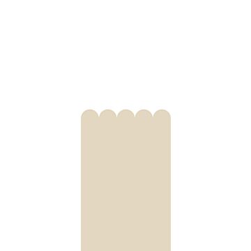 papier peint panoramique lambris sable beige de ESTAhome
