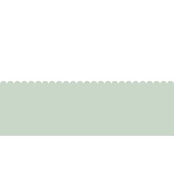 papier peint panoramique lambris vert menthe de ESTAhome