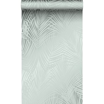 papier peint feuilles de palmier vert céladon de Origin Wallcoverings
