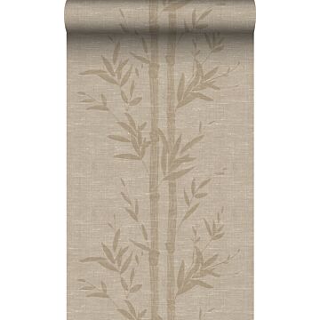 papier peint bambou beige de Origin Wallcoverings