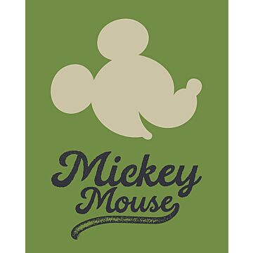 affiche Mickey Mouse vert de Komar