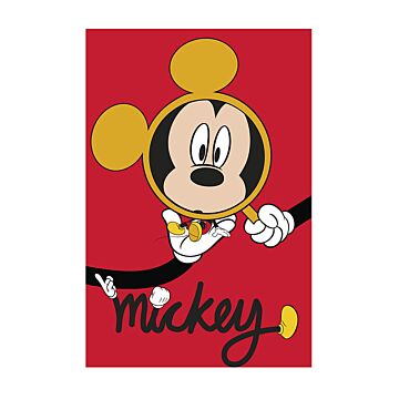 affiche Mickey Mouse rouge de Komar