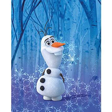 affiche Frozen Olaf bleu de Komar