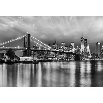 papier peint panoramique Brooklyn B/W noir et blanc de Komar