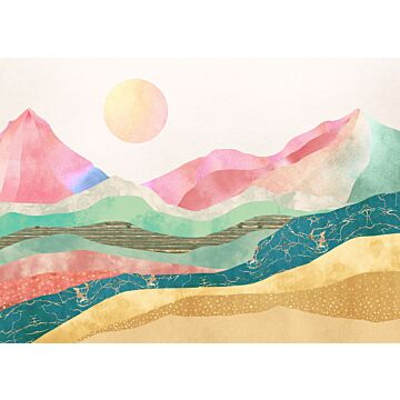 papier peint panoramique Holy Mountain multicolore de Komar