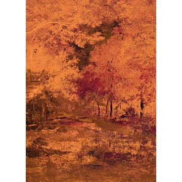 papier peint panoramique automne orange chaude de Sanders & Sanders