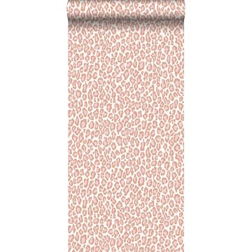 papier peint peau de léopard rose de Walls4You